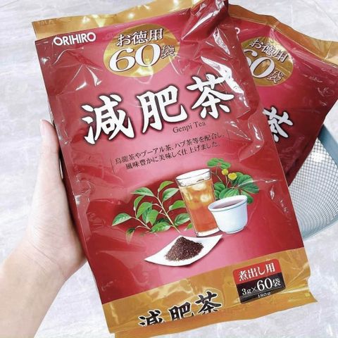 Trà Genpi Orihiro - 60 túi lọc Thảo Mộc Nhật Bản - Hỗ Trợ Tiêu Hóa và Tăng Cường Sức Đề Kháng