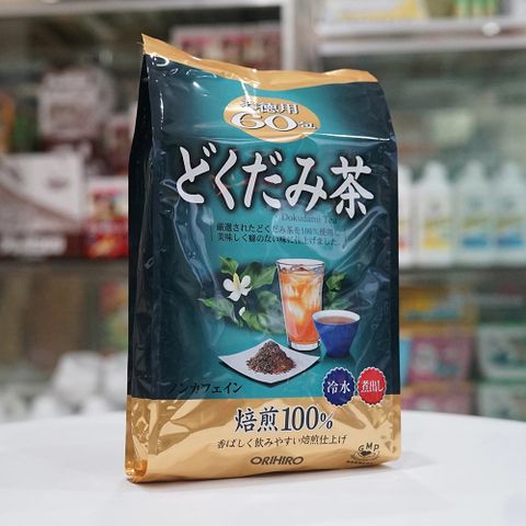 Trà Thải Độc Diếp Cá Orihiro Dokudami Tea - 60 Túi Lọc Hỗ Trợ Giải Độc, Tăng Cường Sức Khỏe và Cải Thiện Tiêu Hóa