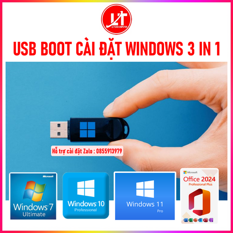 USB Boot Cài Đặt Win7-10-11 - Chỉ cần Next Next là xong !!!