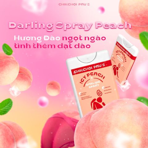 Xịt thơm cơ thể CHIKCHOI PAU'S hương trái cây nhiệt đới mát lạnh 20ml - Tự tin tỏa sáng với 11 mùi hoa quả tự nhiên