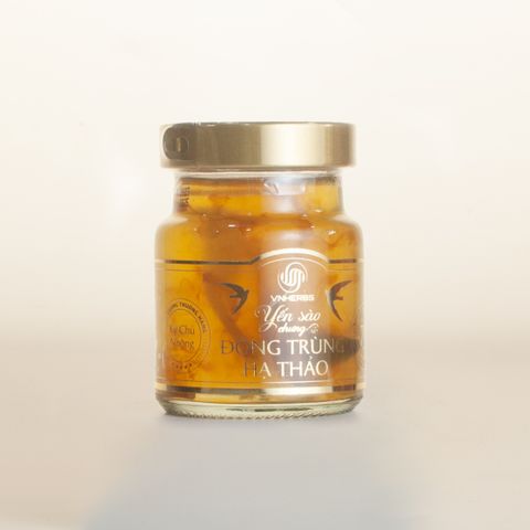 Yến Sào Chưng Đông Trùng Hạ Thảo 70ml - Hộp 8 Lọ Dinh Dưỡng Cao Cấp, Hỗ Trợ Tăng Cường Sức Khỏe, Tiện Lợi Cho Bữa Sáng