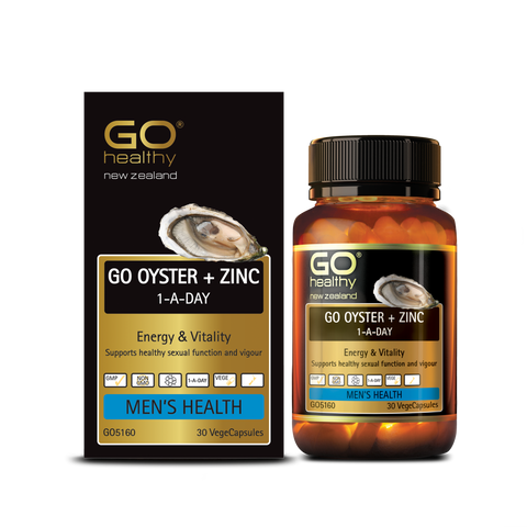 Go Oyster + Zinc 1-A-Day 30 Viên - Tinh chất hàu GO Healthy