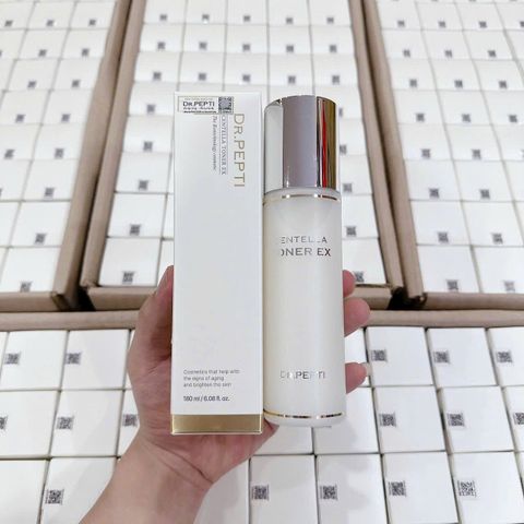 Nước Hoa Hồng Dr.Pepti Dưỡng Da Căng Bóng 180ml Centella Toner