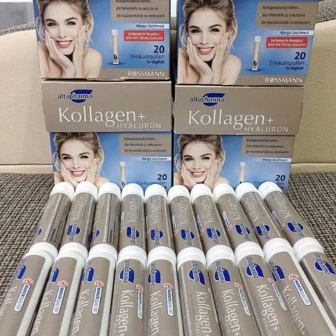 Collagen tái tạo da Altapharma Kollagen Hyaluron Đức