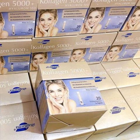 Collagen tái tạo da Altapharma Kollagen Hyaluron Đức