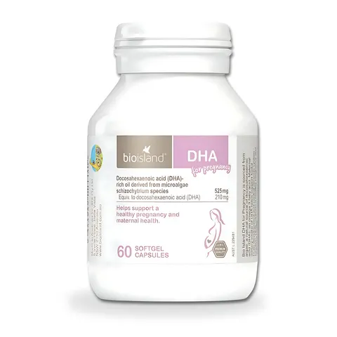 Viên Vitamin bầu DHA Bioisland - 60 Viên