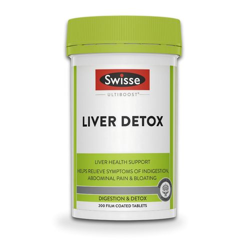 Viên uống bổ gan Swisse Ultiboost Liver Detox - 200 Viên