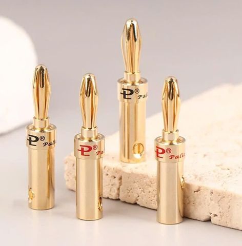 Giắc Bắp Chuối Cao Cấp Mạ Vàng Palic - Kết Nối Âm Thanh Chất Lượng, Thiết Kế Sang Trọng, Ứng Dụng Rộng Rãi