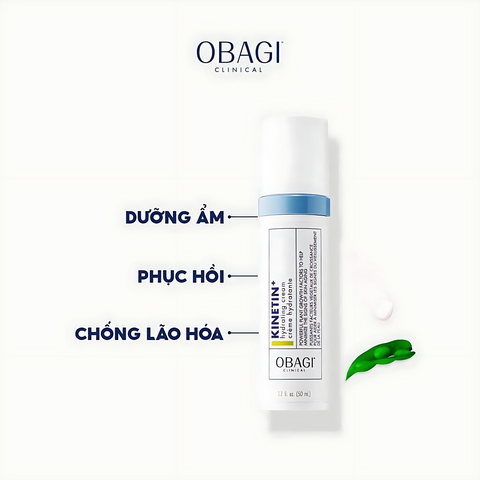 Kem Dưỡng Phục Hồi Làm Dịu Da Obagi Clinical Kinetin+ 50ml - Cấp ẩm, Giảm Nếp Nhăn, Tái Tạo Da, Chống Lão Hóa