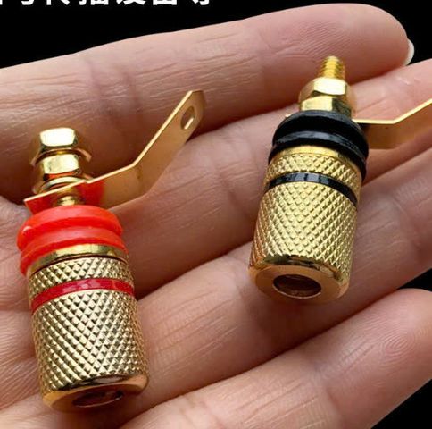 HCM-Set 4 Phích Cắm Bắp Chuối 4mm - Phụ Kiện Âm Thanh Chất Lượng Cao, Kết Nối Linh Hoạt và Ổn Định cho Thiết Bị Giải Trí
