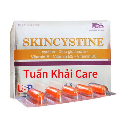 Viên uống giảm mụn, nám và tàn nhang US Pharma SKINCYSTINE 60 viên - Giải pháp làm đẹp và chăm sóc da hiệu quả