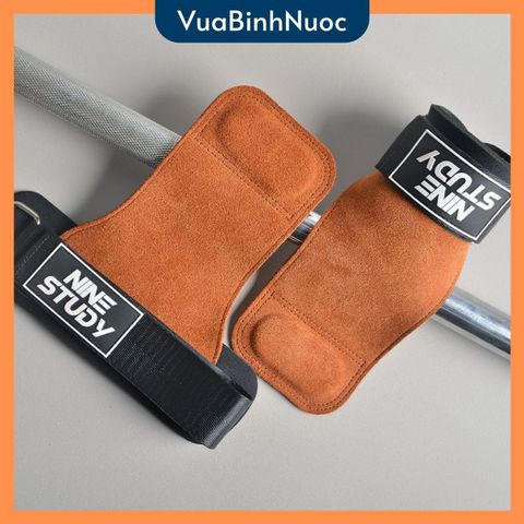 (2 cái) Găng tay tập GYM đệm 4mm, bao tay hỗ trợ Deadlift, Squad, kéo xô, găng tay chống chai - vuabinhnuoc