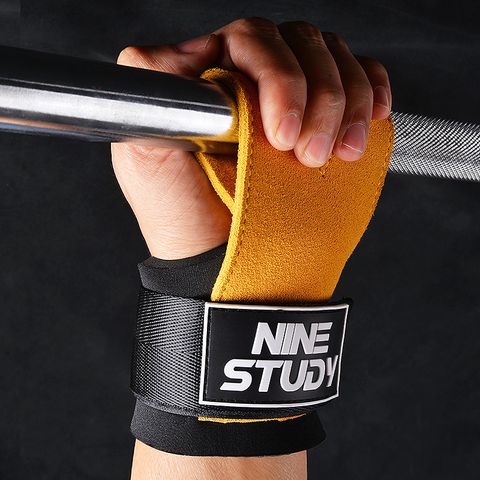 (2 cái) Găng tay tập GYM đệm 4mm, bao tay hỗ trợ Deadlift, Squad, kéo xô, găng tay chống chai - vuabinhnuoc