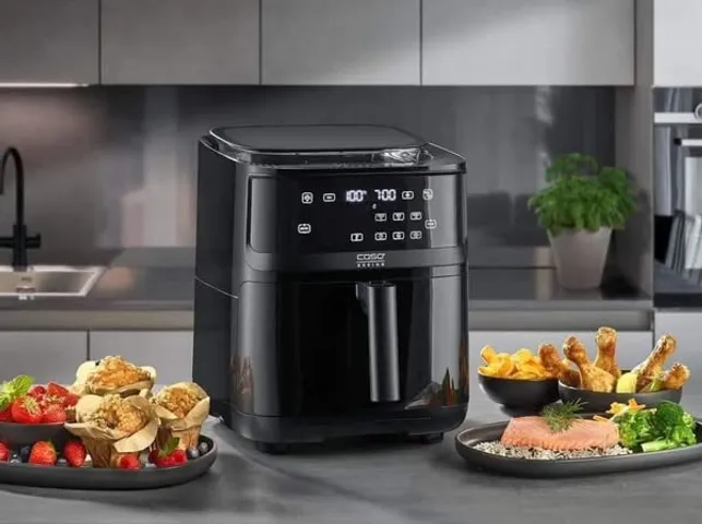 Nồi Chiên và Hấp Không Dầu Caso Airfry Steam 700 - 3 Chức Năng, Dung Tích 7L, Công Nghệ Nấu Ăn Hiện Đại, Dinh Dưỡng Tối Ưu