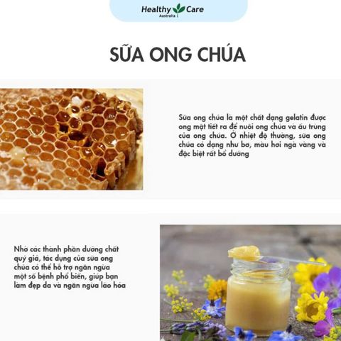 Sữa ong chúa HealthyCare Royal Jelly 1000mg Úc 365 viên