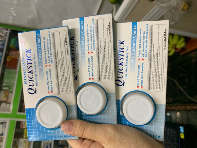 Que Thử Thai Quickstick Violet Voss - Sản Phẩm Hàng Mỹ Chất Lượng Cao, Kết Quả Chính Xác Sau 7-10 Ngày