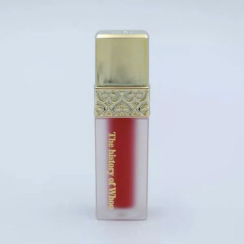 Set Son Dưỡng Whoo Glow Lip Balm 3 Món - Son Dưỡng Và Son Kem Đỏ, Túi Đựng Trái Tim - Quà Tặng Xinh Xắn Cho Phái Đẹp