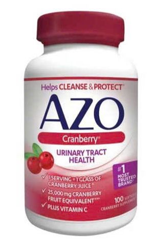 Viên uống hỗ trợ đường tiết niệu AZO Cranberry Urinary Tract Health 100 viên, hàng nhập Mỹ