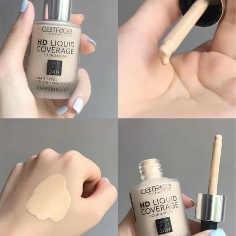 Kem nền Catrice HD Liquid Coverage Đức 30ml