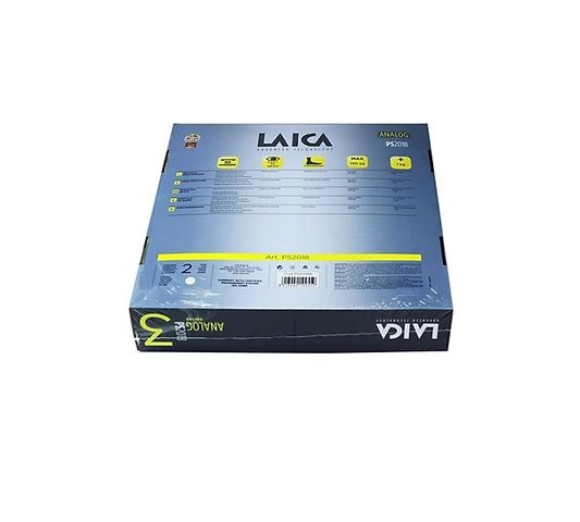 Cân Sức Khỏe Cơ Học Laica PS2018 - Thiết Kế Đơn Giản, Chất Liệu Cao Su Chống Trơn, Phù Hợp Mọi Lứa Tuổi - Sản Phẩm Chính Hãng Italy