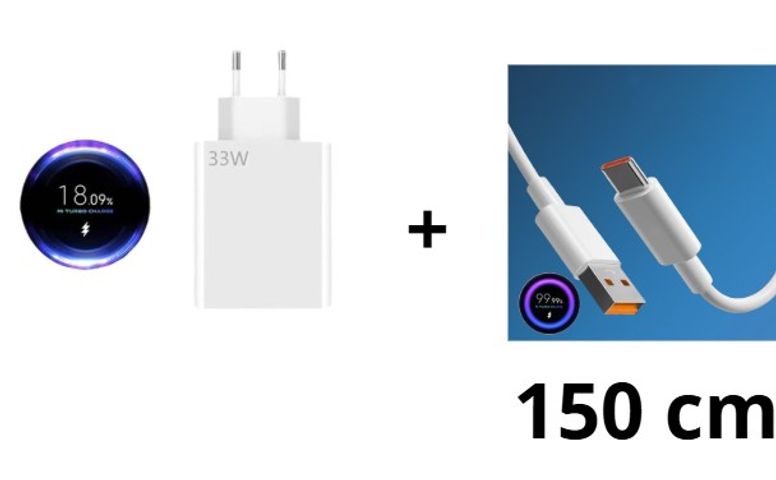 Củ Sạc Xiaomi Chính Hãng 33W Siêu Nhanh Mi Turbo Charger Bảo hành 12 tháng