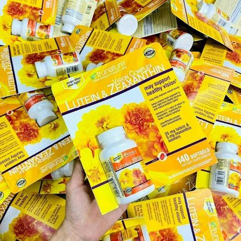 Viên Uống Bổ Mắt Trunature Vision Complex Lutein & Zeaxanthin 140 Viên - Hỗ Trợ Sức Khỏe Đôi Mắt, Giảm Mỏi Mắt, An Toàn Từ Thiên Nhiên