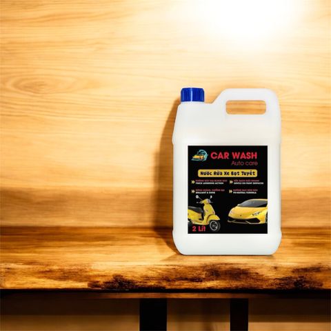 Nước Rửa Xe Bọt Tuyết Ô Tô-Xe Máy Car Wash 2 Lít