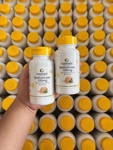 Viên Uống Warnke Nattokinase - Hỗ Trợ Tim Mạch, Ngăn Ngừa Đột Quỵ, Cải Thiện Tuần Hoàn Máu, Giảm Nguy Cơ Huyết Khối