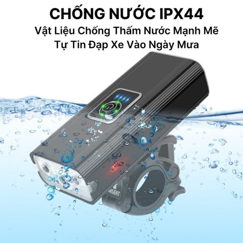 Đèn Xe Đạp LED T6 1000 Lumens - Đèn Pha Chống Nước 2 Bóng, Nhiều Chế Độ Sáng, Phụ Kiện Xe Đạp Đặc Biệt cho Người Yêu Thích Đạp Xe