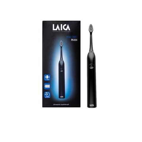 Bàn Chải Điện Laica PC4004 Chính Hãng - Hiệu Suất Cao 41000 Xung/Phút, Chống Nước IPX7, Dành Cho Người Niềng Răng