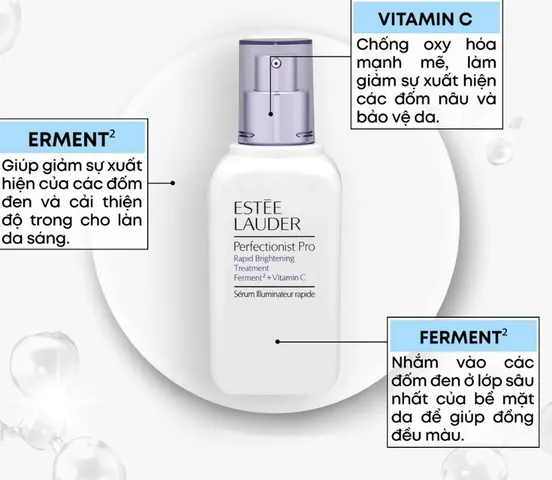 Tinh Chất Dưỡng Trắng Estee Lauder Perfectionist Vitamin C 15ml - Giúp Sáng Da, Giảm Nếp Nhăn và Lão Hóa, Dưỡng Ẩm Hiệu Quả