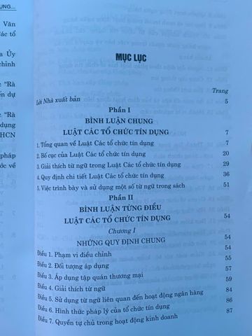Bình luận Luật Các Tổ chức Tín dụng 2024 - Tài liệu pháp lý chuyên sâu cho luật sư và chuyên gia ngân hàng