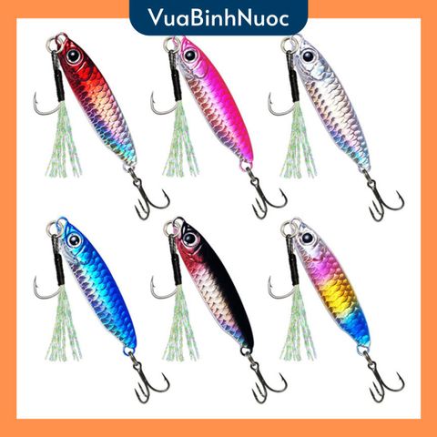 Mồi cá giả, mồi giả câu cá kèm lưỡi 2 đầu loại tốt , bền chắc chắn