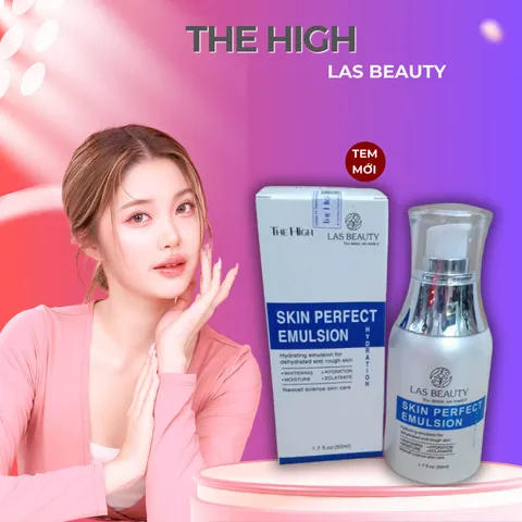 Sữa Dưỡng Truyền Trắng Rong Nho Las Beauty Nhật Bản - Dưỡng Ẩm, Làm Sáng Và Mịn Da - 50ml