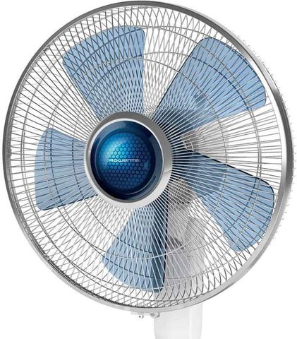 Quạt Đứng Rowenta VU5840 Turbo Silence Extreme - Quạt Bệ Yên Tĩnh, 4 Tốc Độ, Thiết Kế Hiện Đại, Hoạt Động 38 dBA, 80 m3/phút