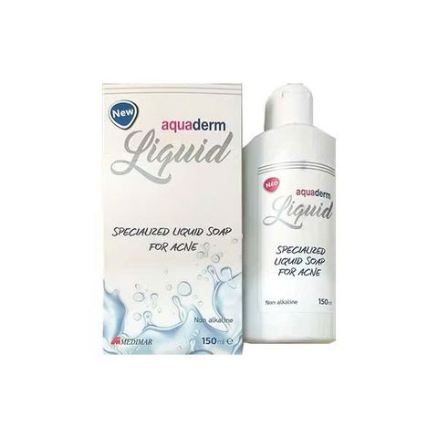 Sữa Rửa Mặt Aquaderm Liquid Cho Da Mụn, Da Dầu, Trứng Cá - 150ml