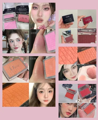 Phấn Má Hồng Dior Backstage Rosy Glow Blush 221461 - Phấn Trang Điểm Chống Thấm Nước Hiệu Ứng Tươi Tắn, Tự Nhiên, Dễ Dàng Sử Dụng
