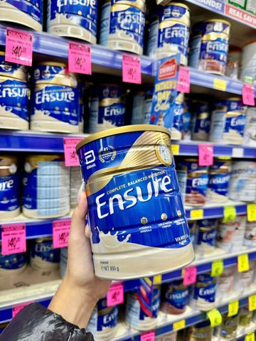 Sữa Ensure Úc 850g hương Vani 