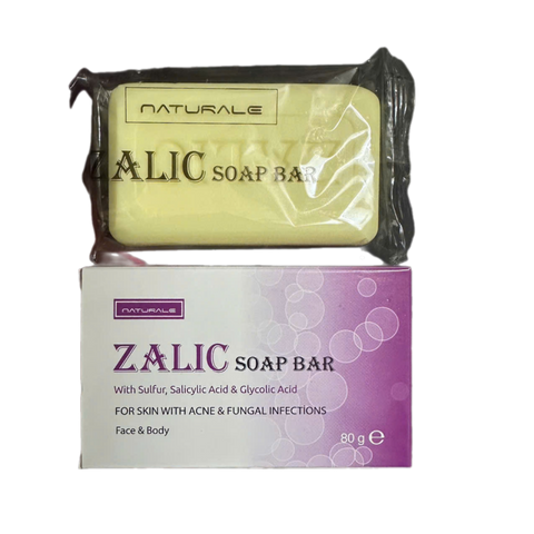 Xà Phòng Zalic - Xà Phòng Y Khoa Giúp Làm Sạch Da, Tẩy Nhờn, Ngừa Mụn Đầu Đen - 80g