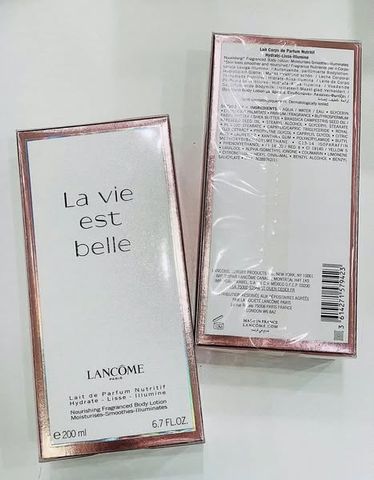 Dưỡng Thể Lancom Lavie Est Belle Lotion 200ml