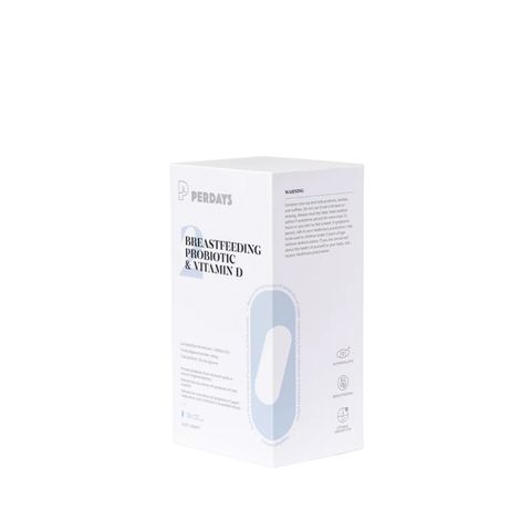 Viên Uống PERDAYS Breastfeeding Probiotic & Vitamin D - Hỗ Trợ Tiêu Hóa, Tăng Cường Miễn Dịch Cho Mẹ Và Bé - Lọ 30 Viên Nhập Khẩu Úc