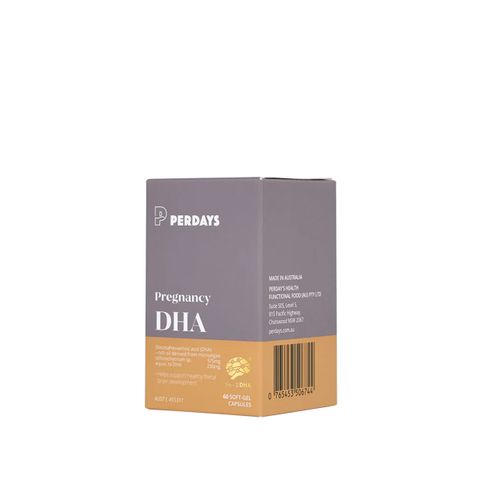 Viên Uống PERDAYS Pregnancy DHA - Bổ Sung Sn-2 DHA Tự Nhiên Cho Mẹ Bầu - Hỗ Trợ Phát Triển Trí Não & Thị Lực Thai Nhi