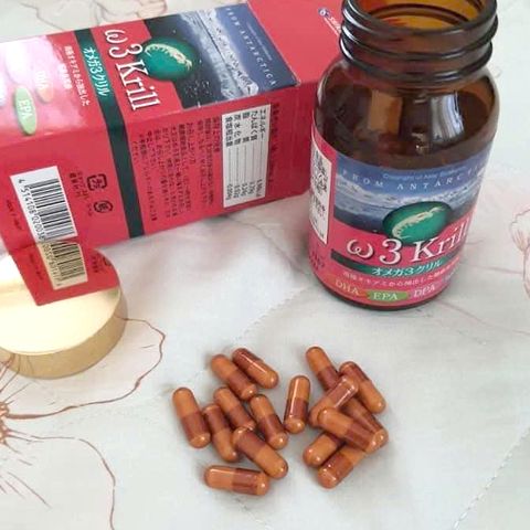 Dầu nhuyễn thể Omega 3 Krill Shiratori Nhật Bản 80 viên