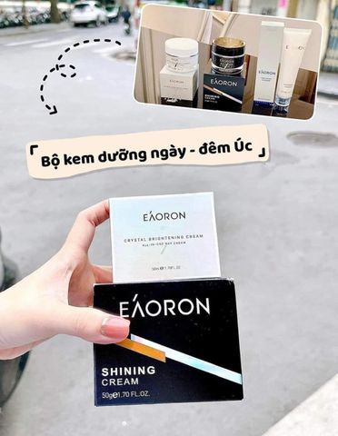 Kem Dưỡng Da Ngày Đêm Eaoron Shinning Cream 50ml - Cung Cấp Độ Ẩm Tối Ưu, Chống Oxy Hóa, Dưỡng Sáng Da Cho Tất Cả Loại Da