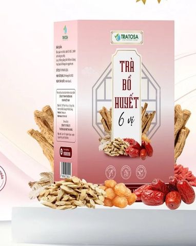 Trà bổ huyết Tratosa giúp giảm hoa mắt chóng mặt , thiếu máu não 221753