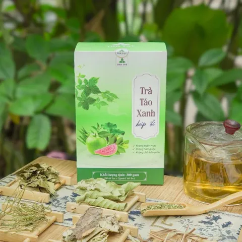 Trà Táo xanh Búp ổi 7 vị TRÀ TỐT tiêu mỡ bụng, sáng da, thanh lọc 