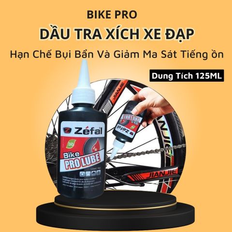 Dầu Tra Xích Xe Đạp ZEFAL 125ml - Dầu Bôi Trơn Chống Gỉ, Bảo Trì Hiệu Quả Cho Xe Đạp Thể Thao Và Thường