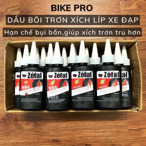 Dầu Tra Xích Xe Đạp ZEFAL 125ml - Dầu Bôi Trơn Chống Gỉ, Bảo Trì Hiệu Quả Cho Xe Đạp Thể Thao Và Thường