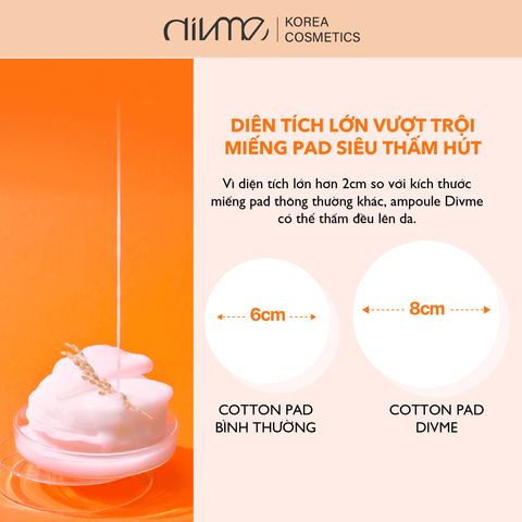 Combo Tinh Chất Dưỡng Da Divme 180ml - Giúp Sáng Da, Làm Đều Màu Da và Dưỡng Ẩm - 2 Hộp (70 miếng) Hàn Quốc