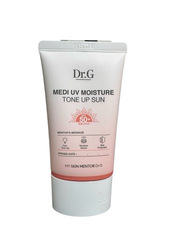 Kem Chống Nắng Dr.G Medi UV Moisture Tone Up SPF 50+ PA++++ 50ML - Bảo Vệ Da Tối Đa & Làm Sáng Da Tự Nhiên